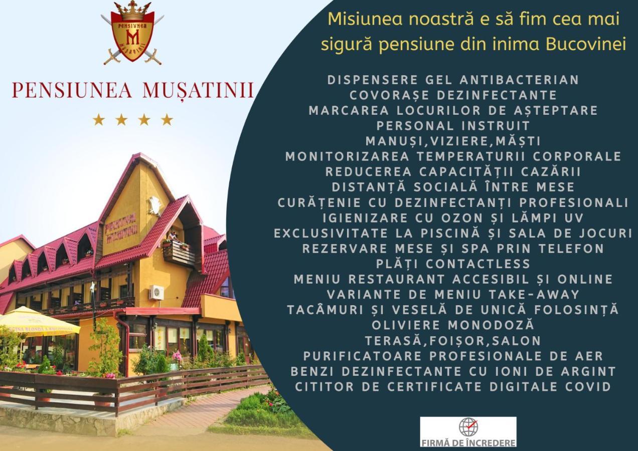 Pensiunea Musatinii ปุตนา ภายนอก รูปภาพ