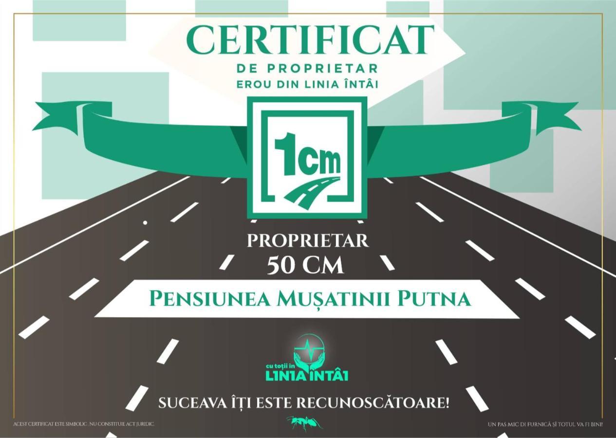 Pensiunea Musatinii ปุตนา ภายนอก รูปภาพ